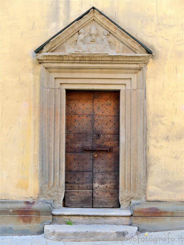 Castiglione Olona (Varese, Italy) - Lateral entrance of the Villa Church